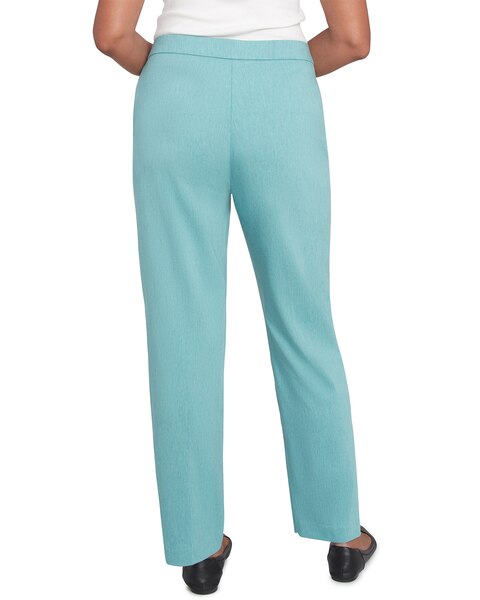Alfred Dunner® Lake Victoria Average Front Pocket Pant with All Around Elastic