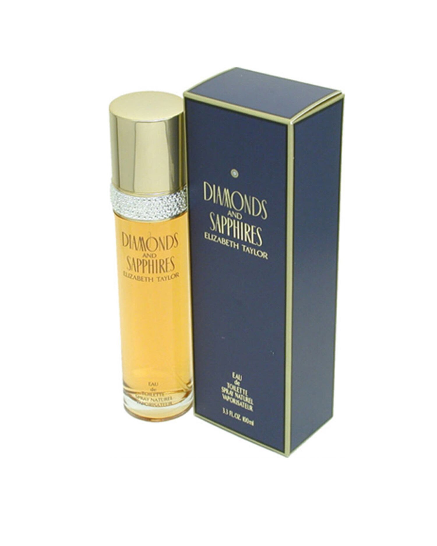 Elizabeth Taylor Diamonds Sapphires Perfume EDT for Women 3.3 oz Appleseed s