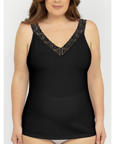 Reversible Lace Neckline Camisole