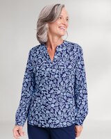 Floral Vines Utility Blouse thumbnail number 1