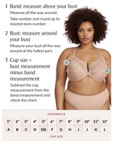 Glamorise Full Figure Plus Size MagicLift Seamless Everyday Bra Wirefree thumbnail number 6
