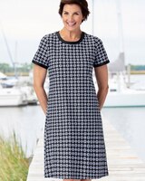Geo Floral-Print Dress thumbnail number 1