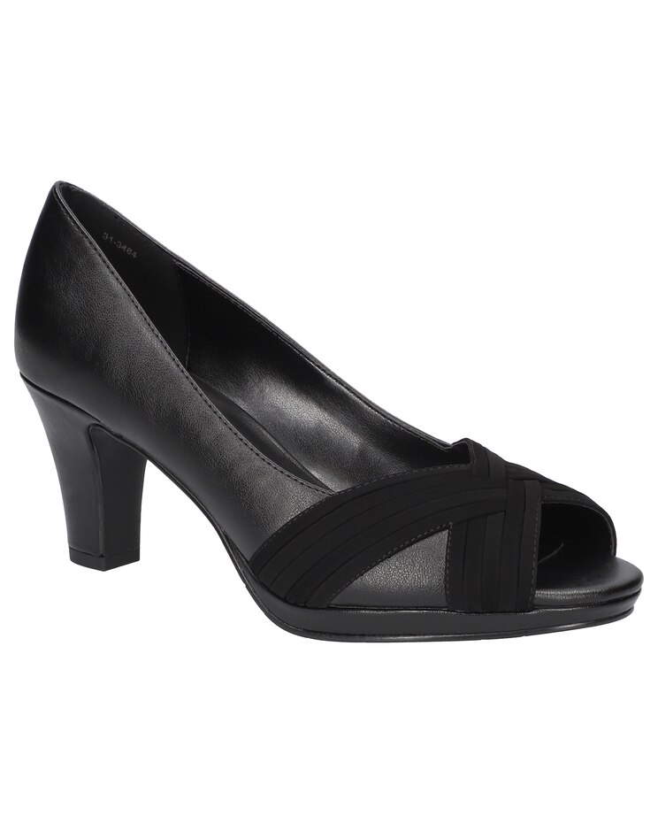Easy Street® Lavish Platform Peep Toe Pumps image number 1