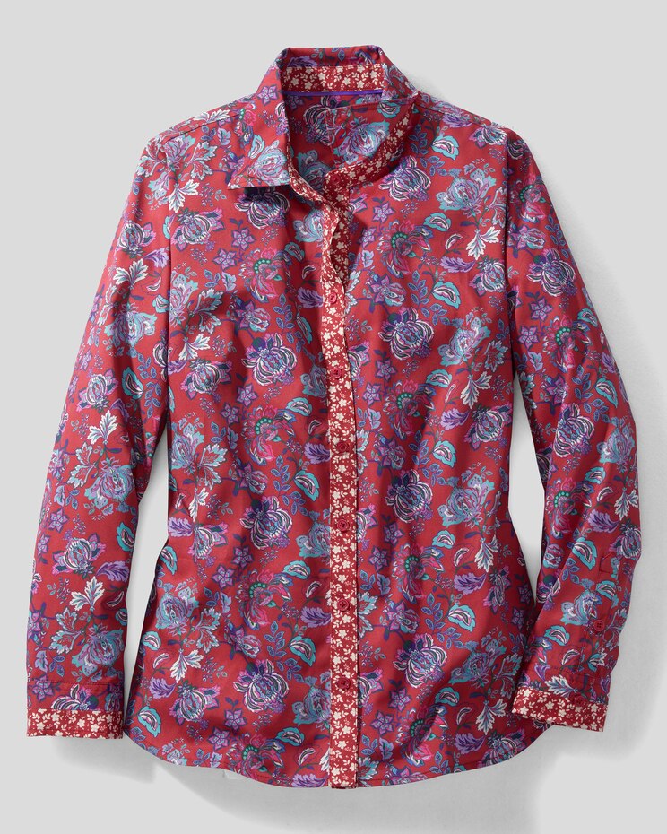 Ornate Flowers Blouse image number 1