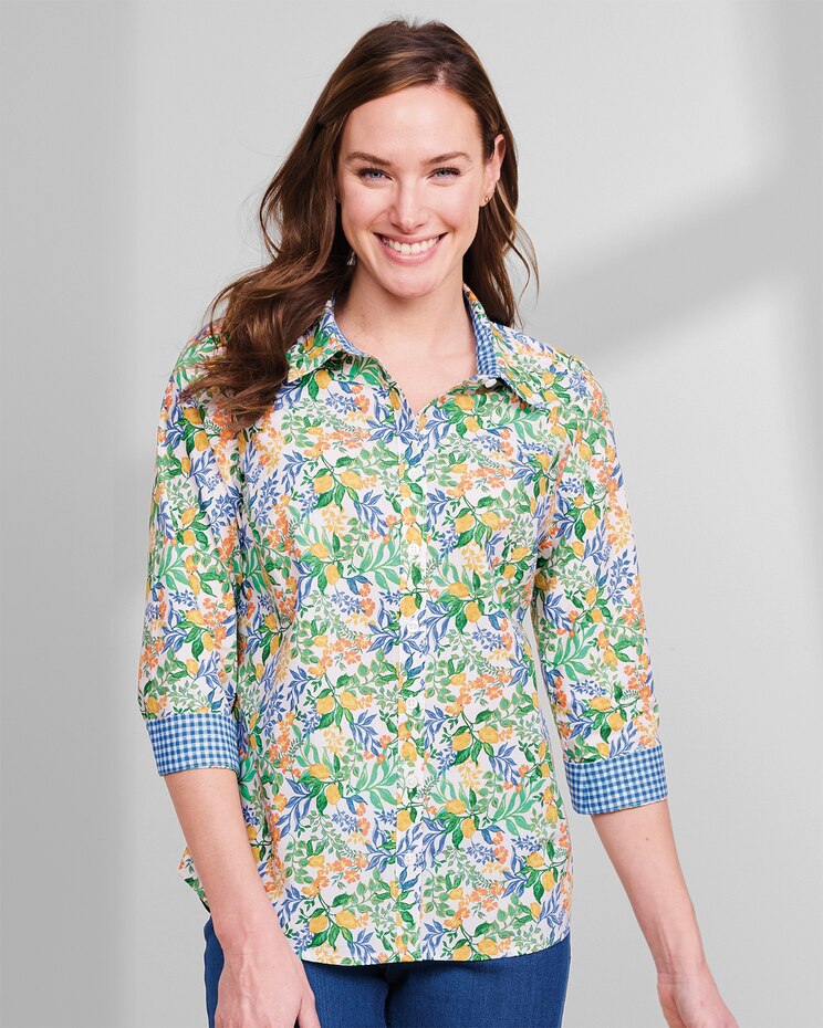Lemon Grove & Gingham Shirt image number 1