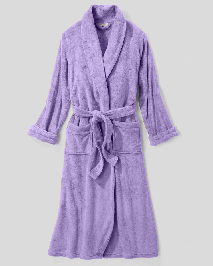 Fleece Wrap Robe image number 3