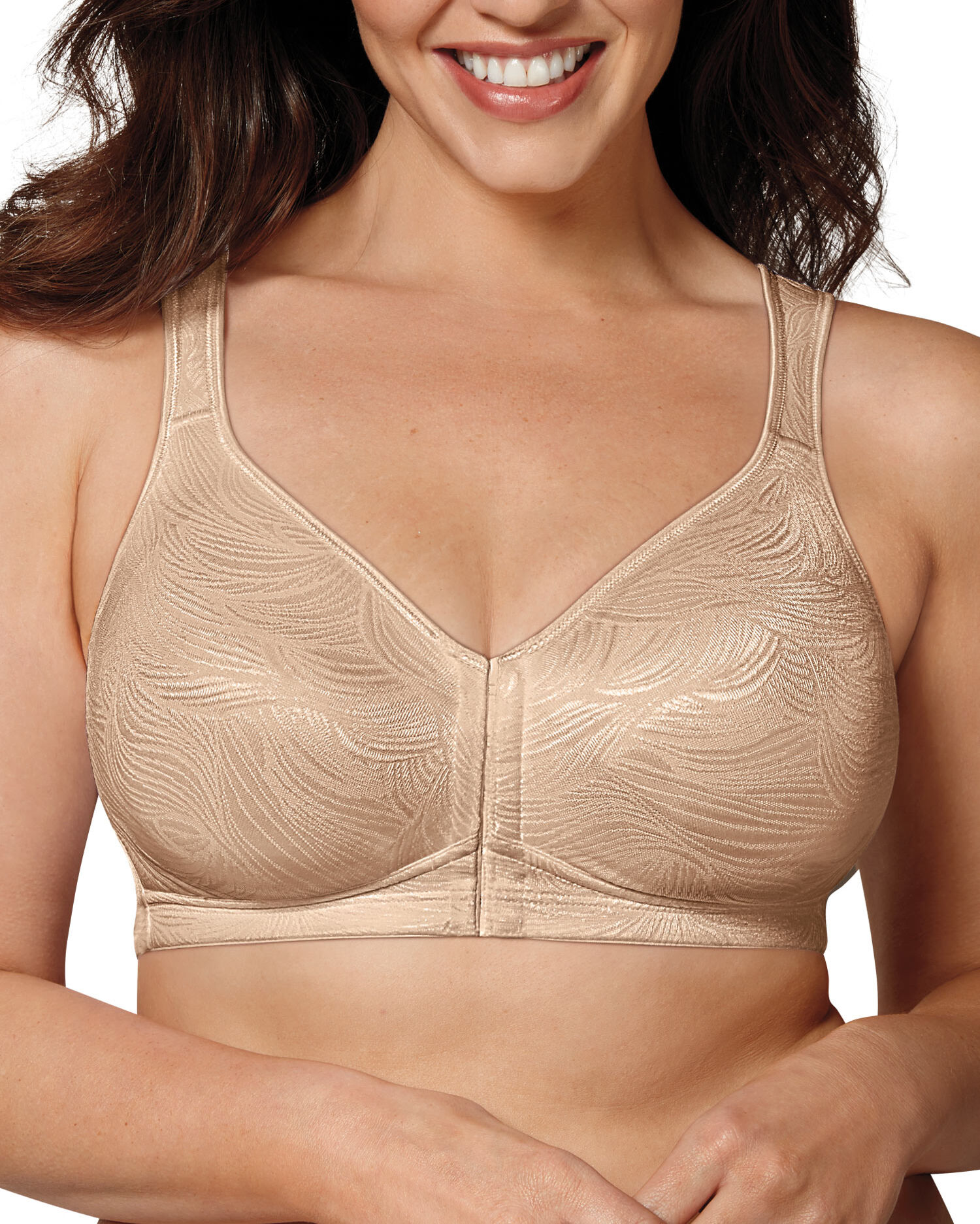 Playtex 18 Hour Front Closure Posture Bra Appleseed s