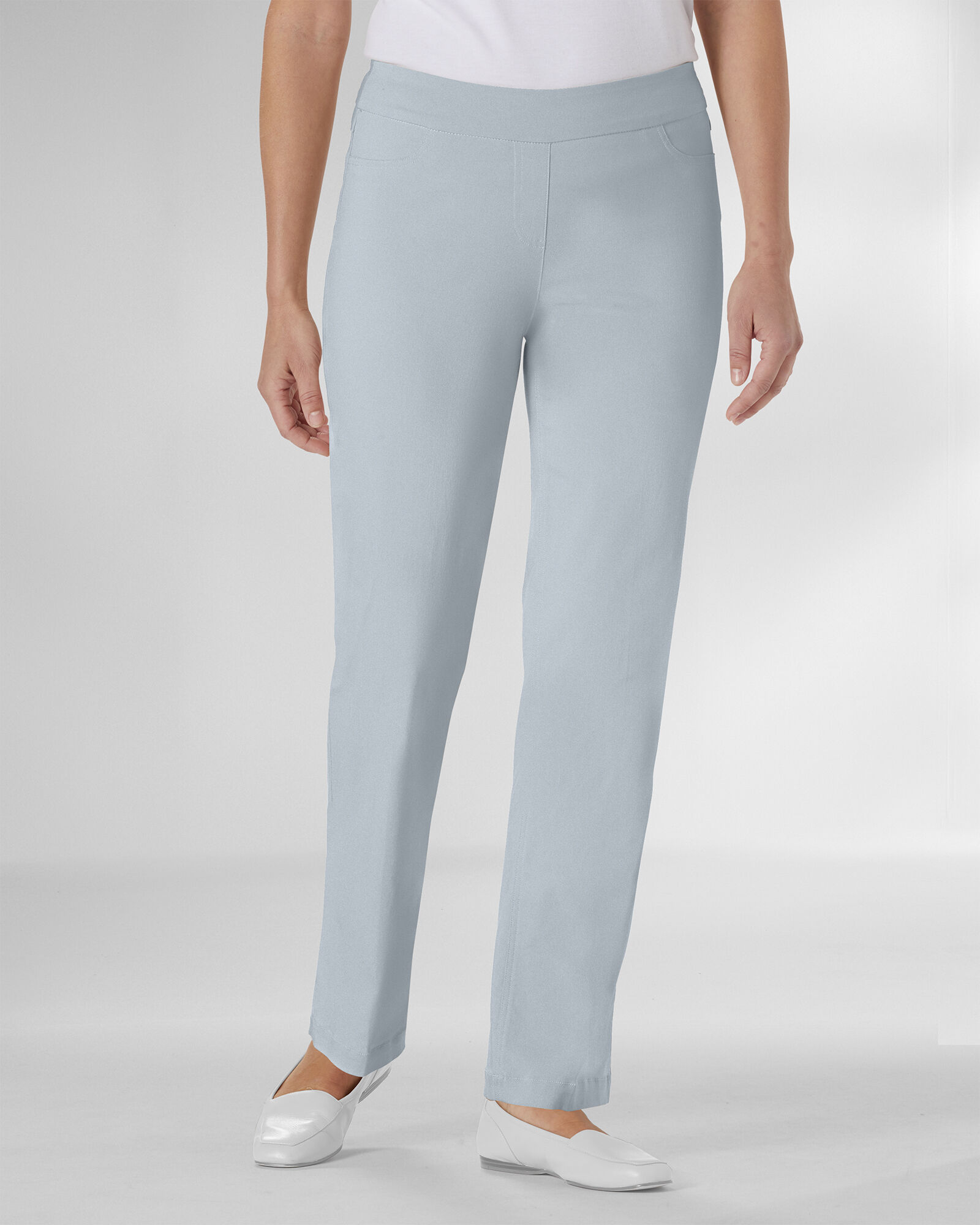 SlimSation® Straight-Leg Pants | Appleseed's