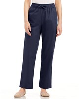 Wide-Leg Pull-On Pants thumbnail number 2