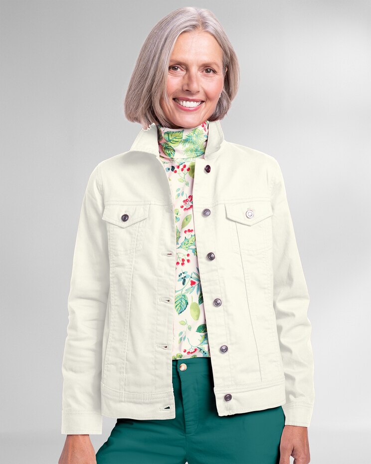 DreamFlex Colored Jean Jacket image number 1