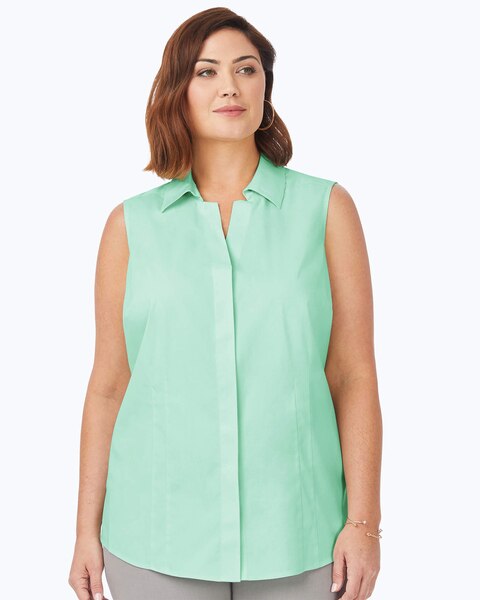 Foxcroft Taylor Essential Stretch Non-Iron Sleeveless Shirt