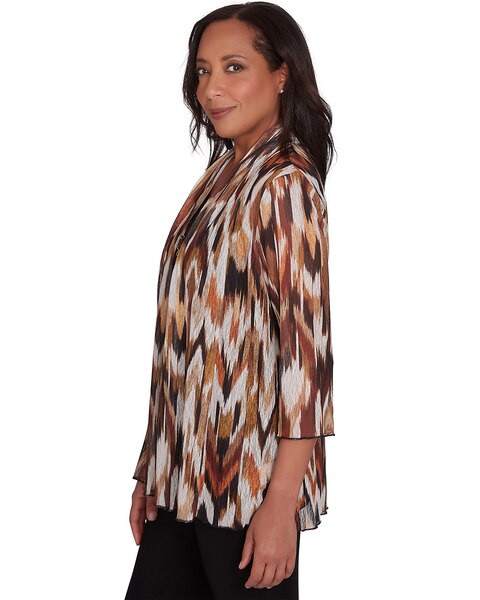 Alfred Dunner® Rue Rivoli Two In One Mesh Top With Detachable Necklace