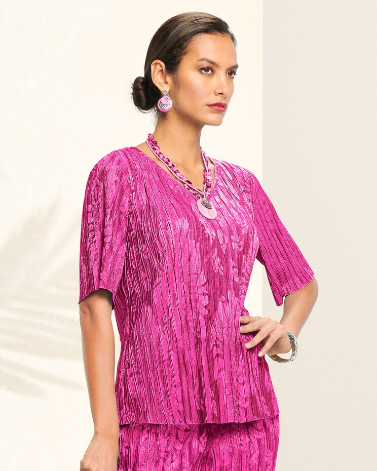 Sunray Pleat Top image number 1