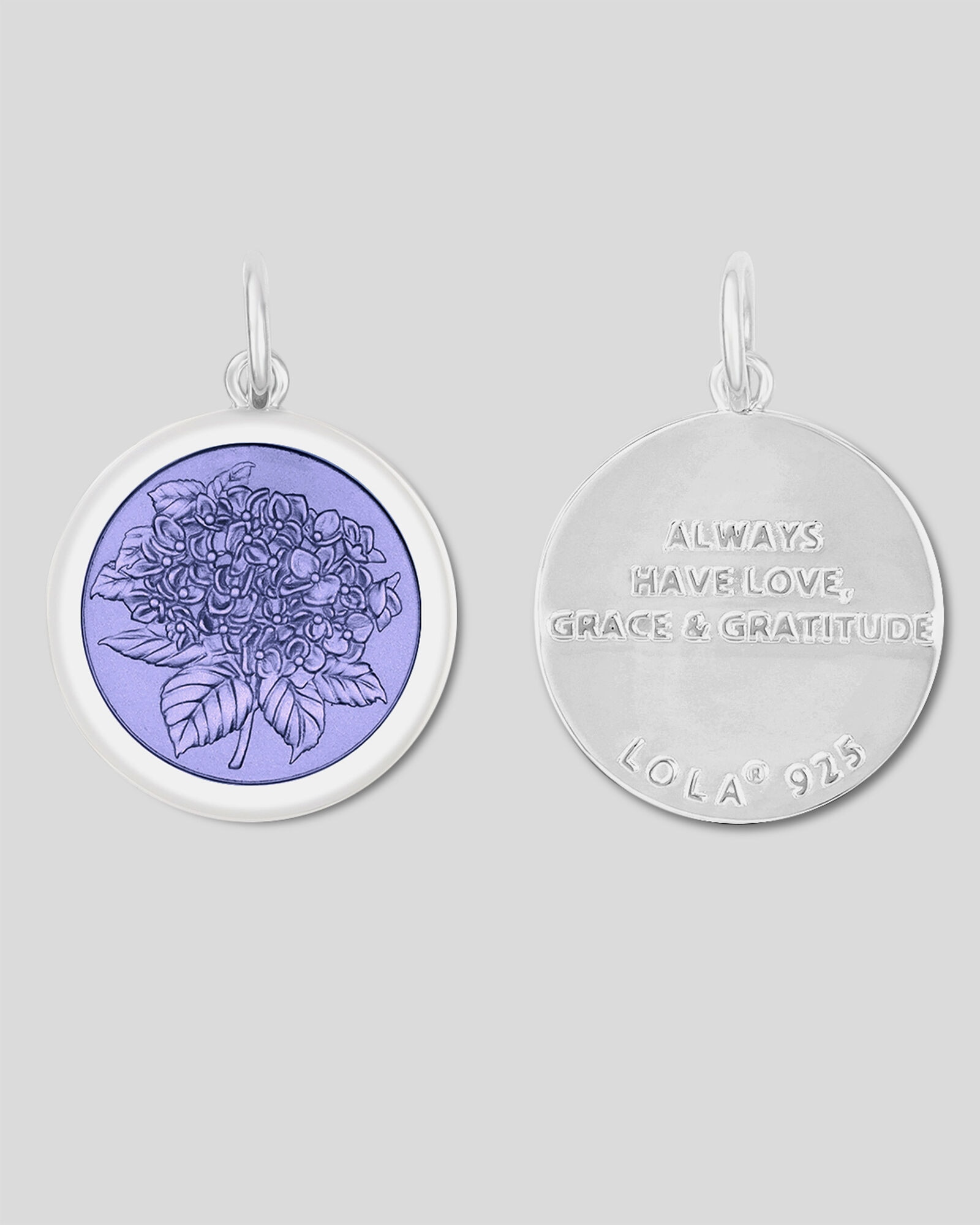 Lola Co. Appleseed s Hydrangea Pendant