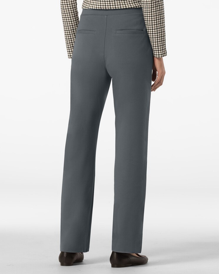 FlexKnit 7-Pocket Straight Pull-On Pants image number 3