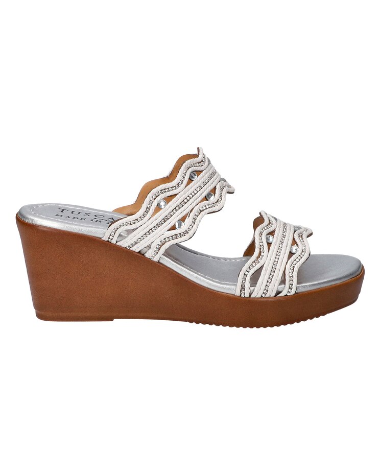 Tuscany by Easy Street® Selva Wedge Sandals image number 3