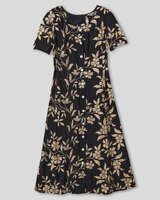 Batik Vines Button-Front Dress thumbnail number 3