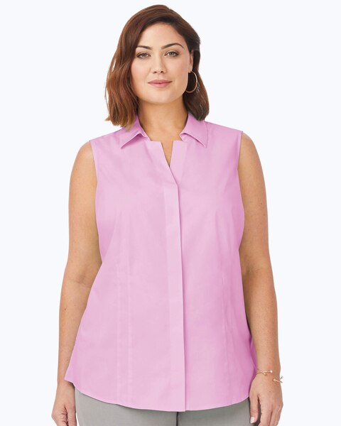 Foxcroft Taylor Essential Stretch Non-Iron Sleeveless Shirt