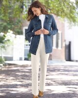 Dreamflex Long Jean Jacket thumbnail number 2