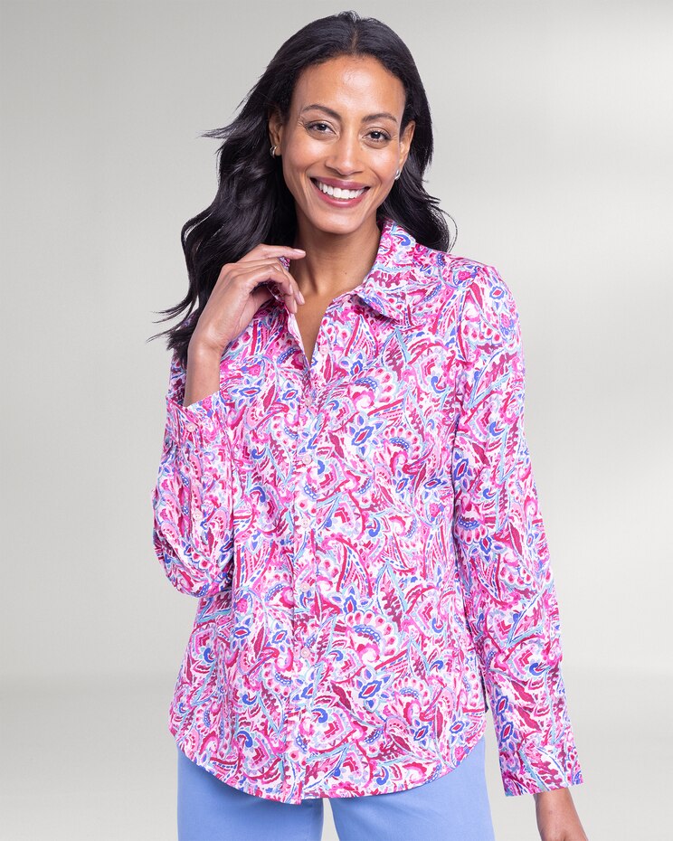 Whimsical Paisley Shirt image number 1