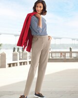 FlexKnit 7-Pocket Slim Pull-On Pants thumbnail number 6