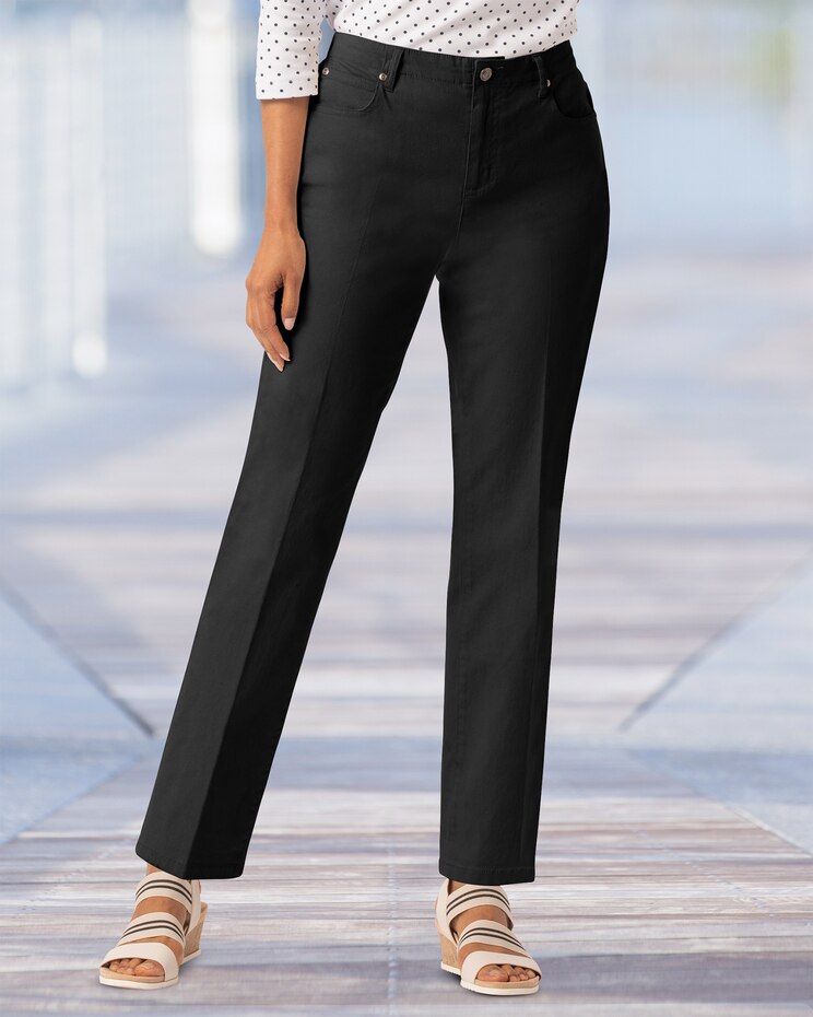 Dreamflex Color Comfort-Waist Jeans image number 1