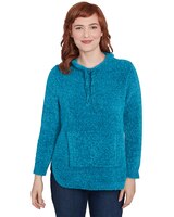 Ruby Rd® Berry Glam Eyelash Pullover Sweater thumbnail number 1