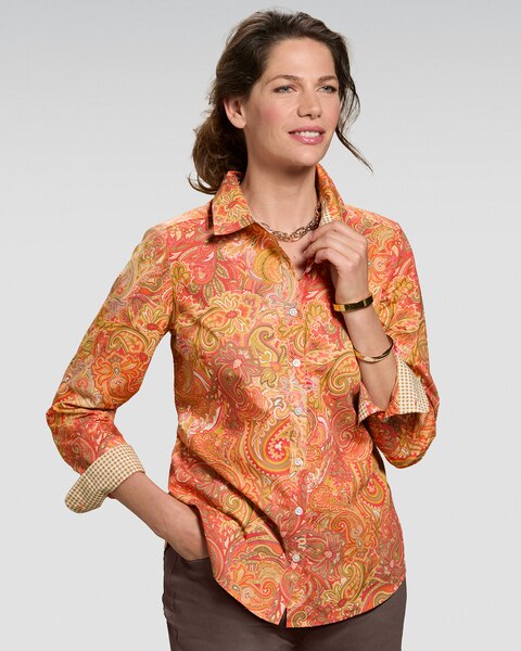 Highland Paisley & Gingham Shirt