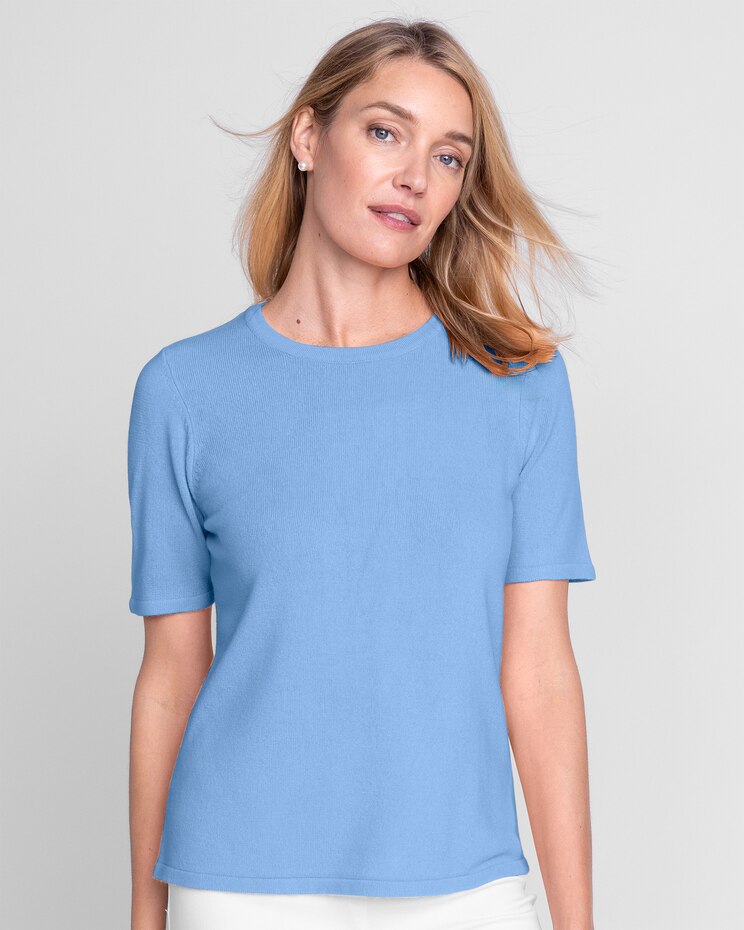Spindrift Elbow-Sleeve Sweater image number 1