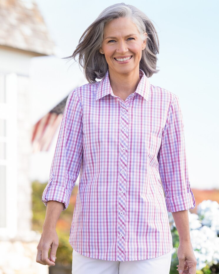Multi-Colored Gingham Shirt image number 2