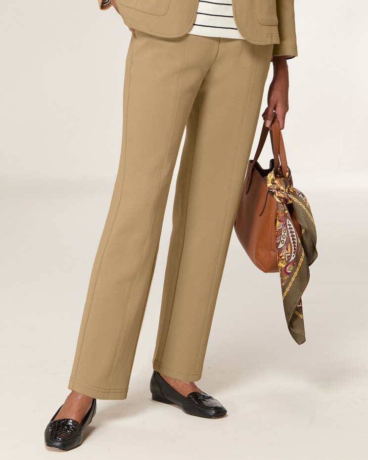 Newport Seamed Pull-On Pants image number 1