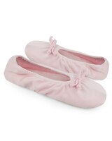 MUK LUKS Soft Ones Stretch Satin Ballerina Slippers thumbnail number 6