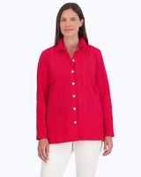 Carolina Easy Care  Crinkle Shirt Jacket thumbnail number 1