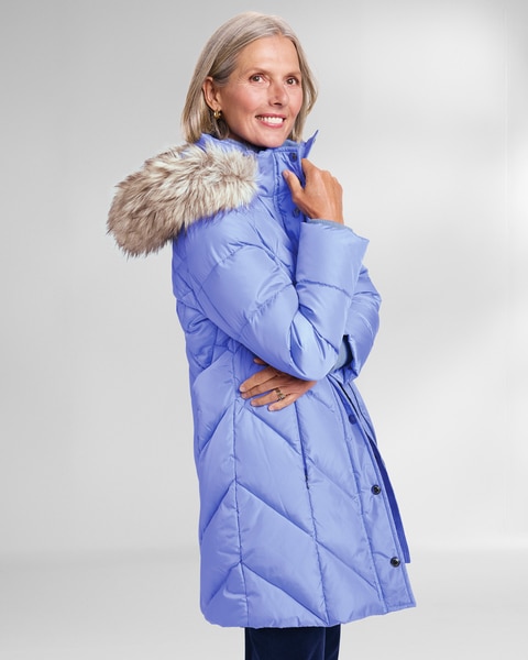 London Fog Long Down Coat