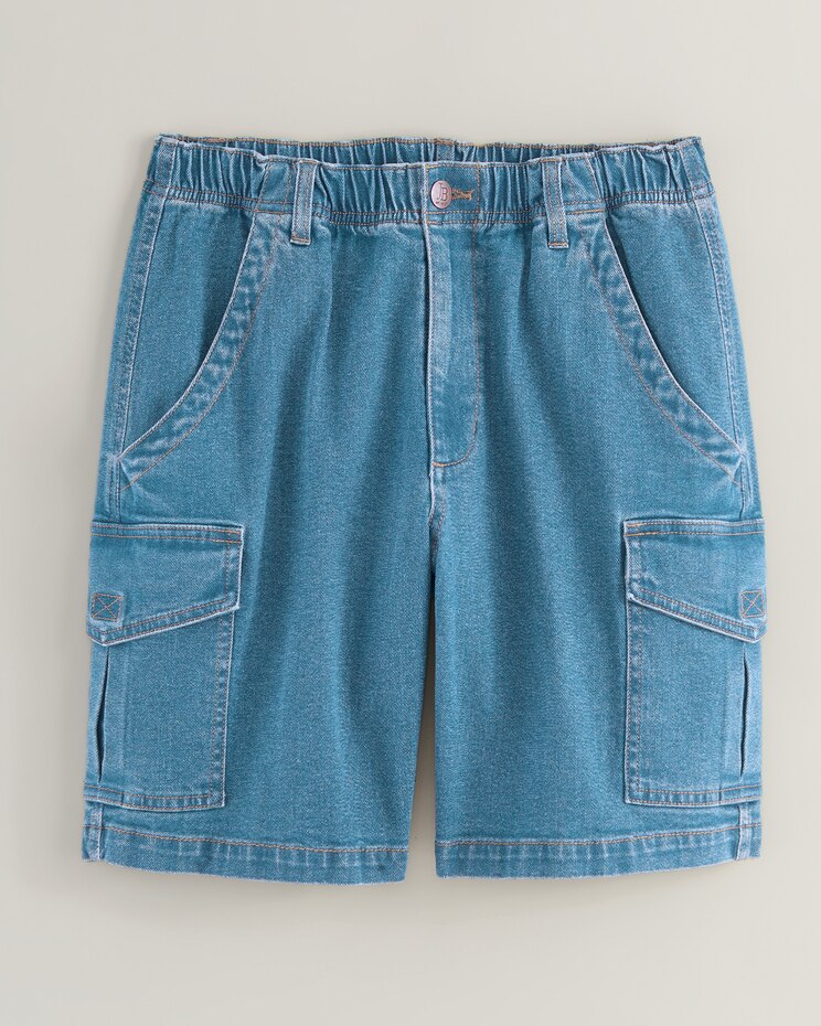 JohnBlairFlex Relaxed-Fit Full-Elastic Cargo Shorts image number 12