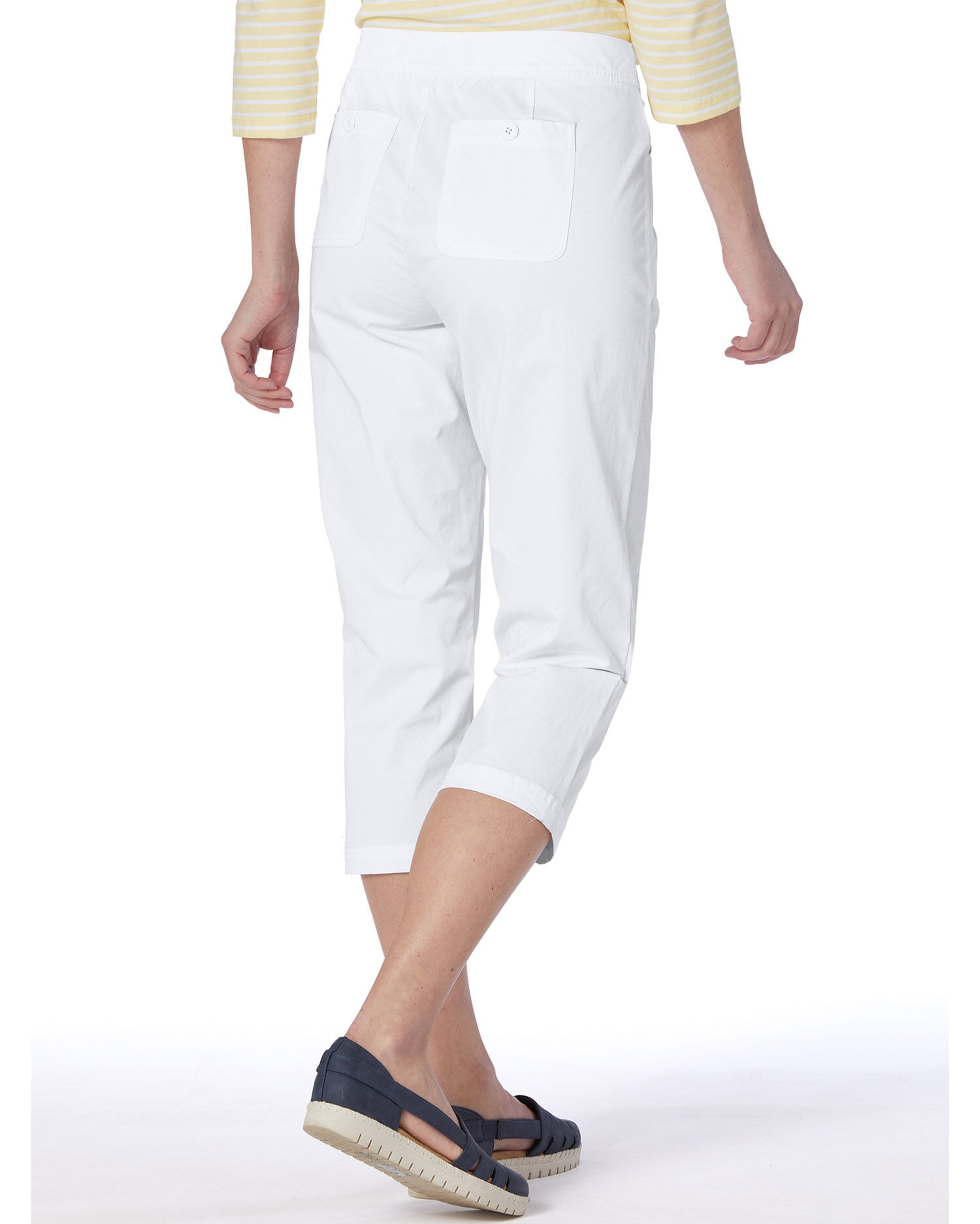 Comfort waist outlet capris
