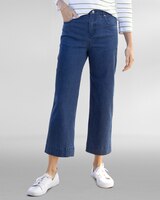 DreamFlex Denim Wide-Leg Cropped Jeans thumbnail number 1