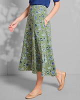Everyday Knit Floral Skirt thumbnail number 2