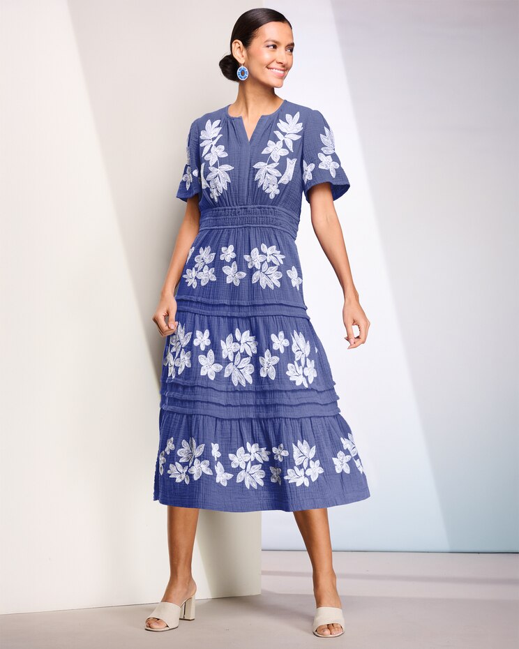 Easy Breezy Embroidered Dress image number 3