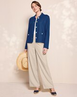 Linen-Blend Jacket thumbnail number 2