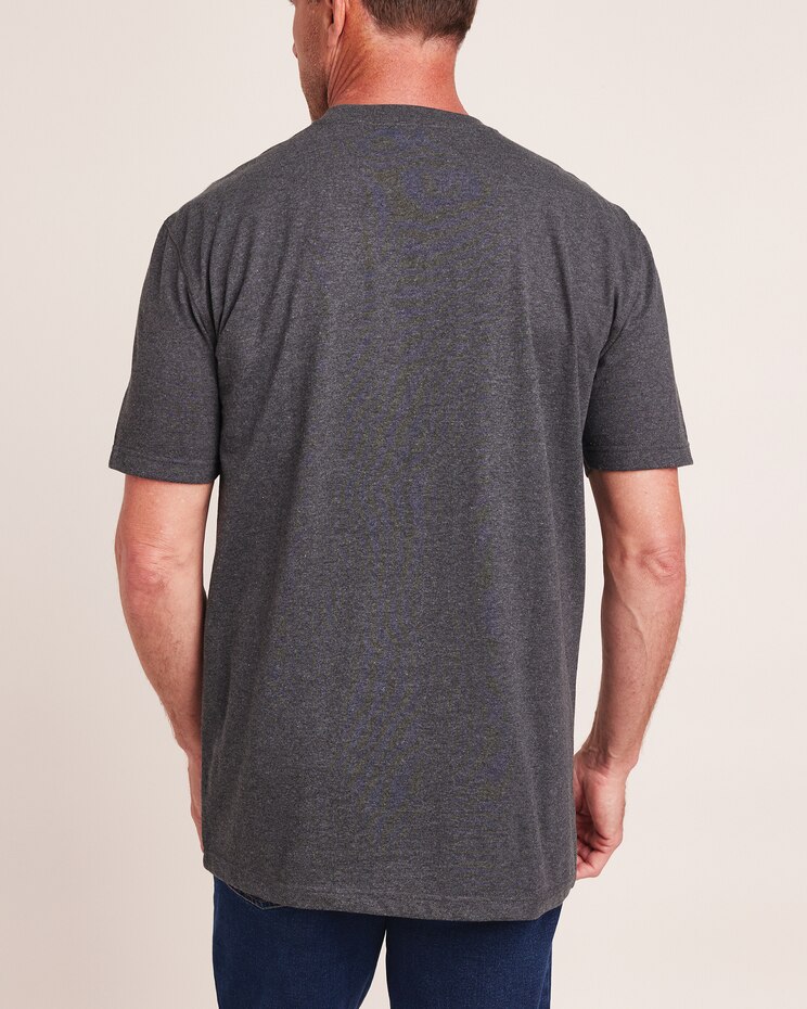 John Blair Everyday Jersey Knit Short-Sleeve Two-Pocket Tee image number 2