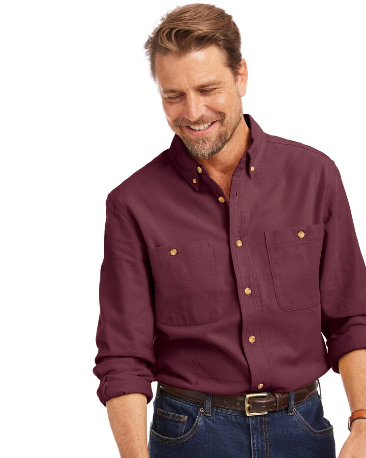 John Blair Cotton Chamois Shirt image number 1