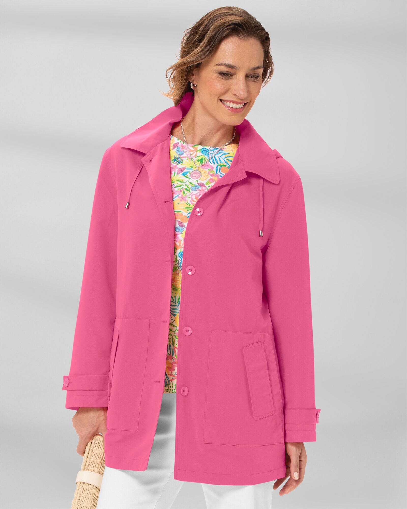 7 Pocket Solid Jacket