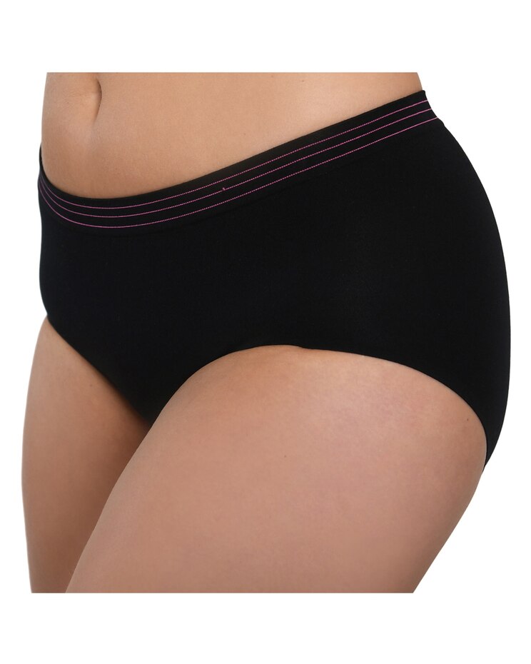 Seamless High-Waisted Modal Panty 3Pack image number 1