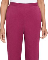 Alfred Dunner® Wine Country Side Seam Pocket Medium Length Pant thumbnail number 4