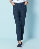 SlimSation® Dot 4-Pocket Ankle Pants thumbnail number 1