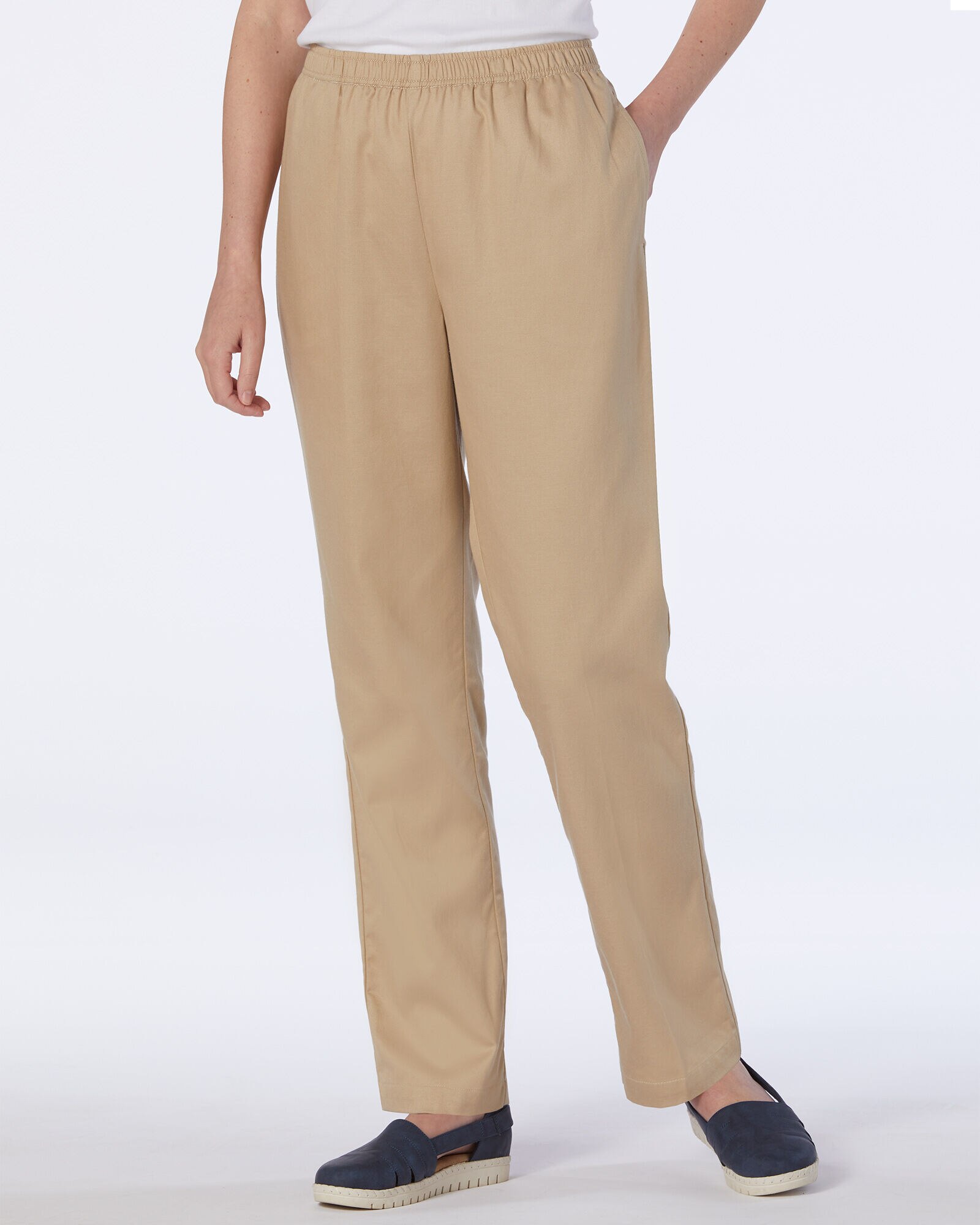 Tencel/Cotton Easy Color Pants | Appleseed's