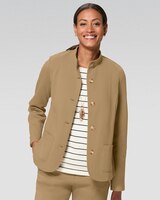 Newport Band-Collar Knit Jacket thumbnail number 1