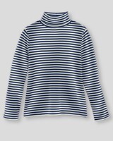 Essential Cotton Striped Turtleneck thumbnail number 1