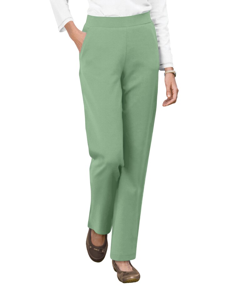 Everyday Knit Straight-Leg Pants image number 1